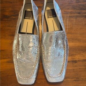 Dolce Vita Metallic Silver women’s  flats